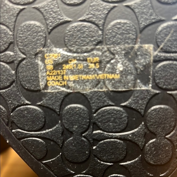 Coach Franki Flip Flop size 8 - Picture 2 of 9